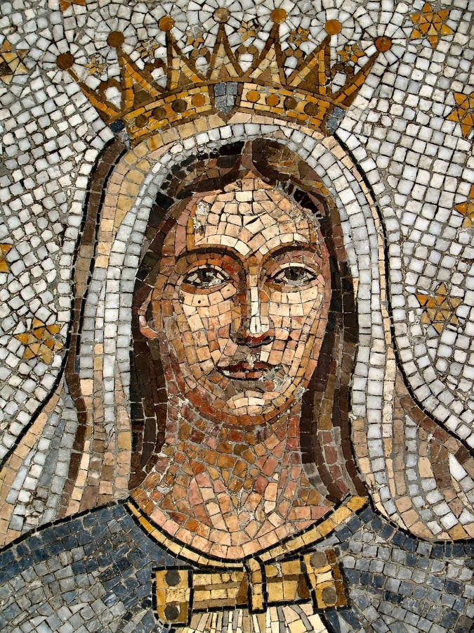 Mary mozaiki dziewicy
