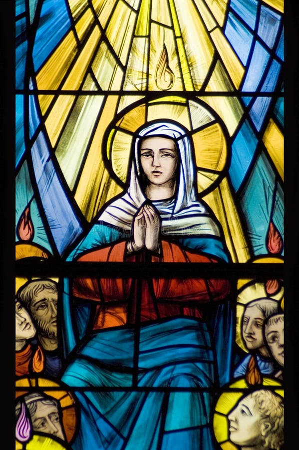 Mary(stainled glass)