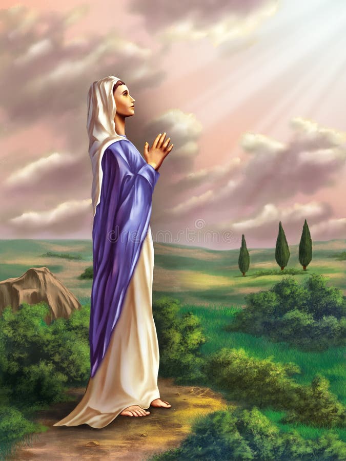 Mary Virgin ελεύθερη απεικόνιση δικαιώματος Mary Virgin ελεύθερη απεικόνιση δικαιώματος