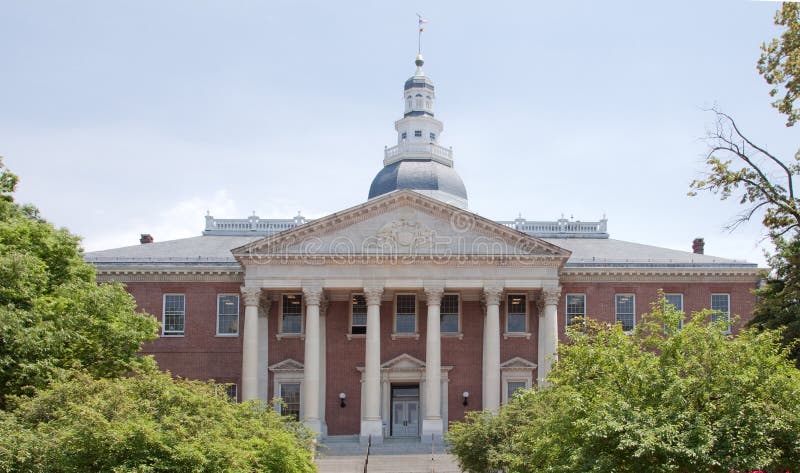 Maryland State House in Annapolis. The Maryland State House in Annapolis, the State Capital. This is the oldest legislative building still in use in the United stock image Maryland State House in Annapolis. The Maryland State House in Annapolis, the State Capital. This is the oldest legislative building still in use in the United stock image