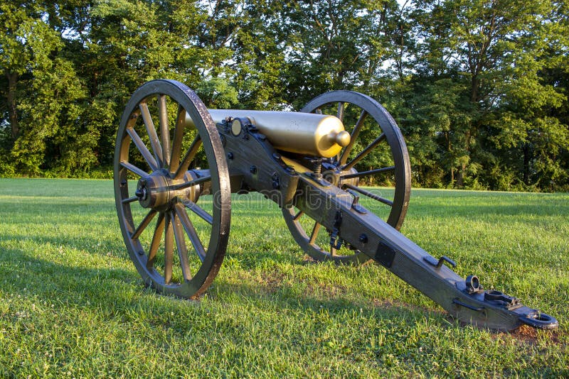 A 12 pounder M1841 Howitzer Field cannon