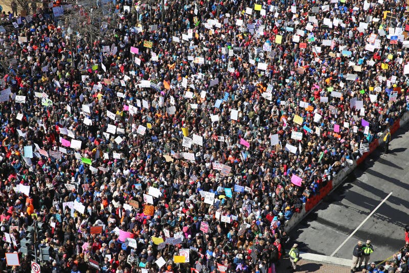 março para nosso protesto 3 das vidas, Washington, D C