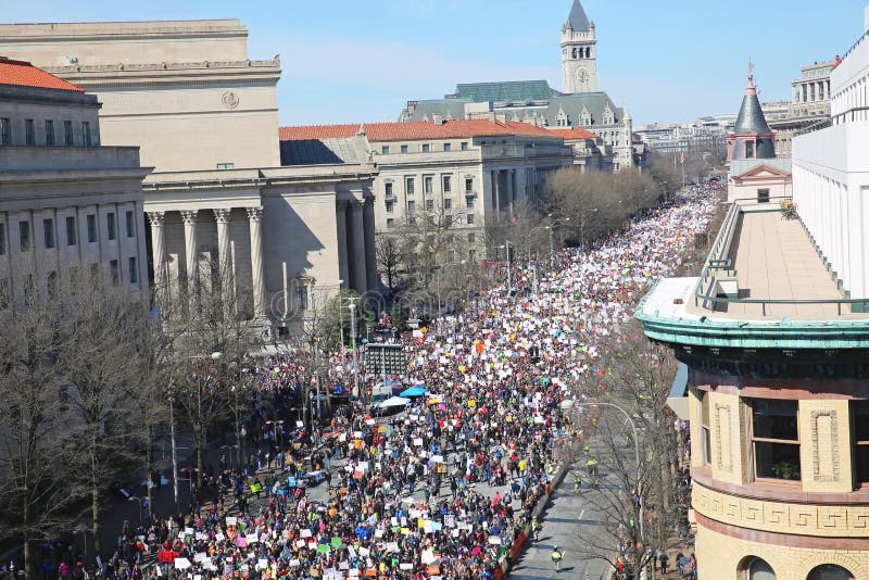 março para nosso protesto 6 das vidas, Washington, D C