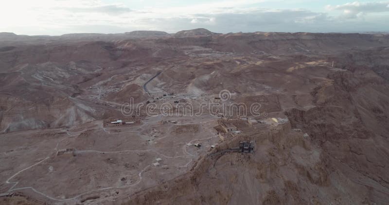 Masada National Park in the Dead Sea region of Israel.