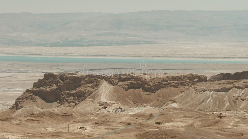 Masada fortification plateau