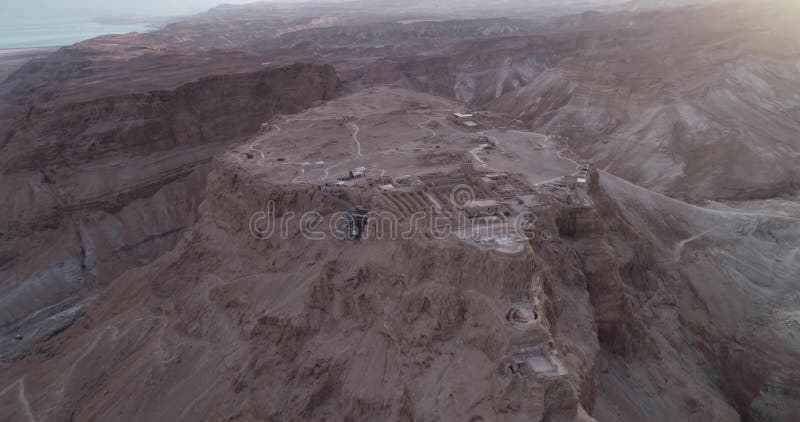 Masada National Park in the Dead Sea region of Israel.