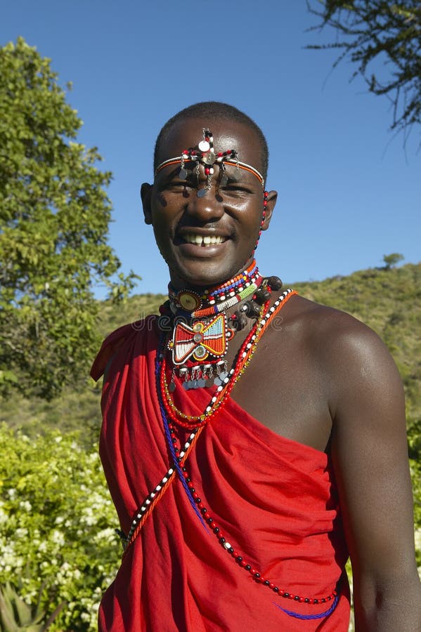 Masai warrior. editorial stock image. Image of editorial - 79488634