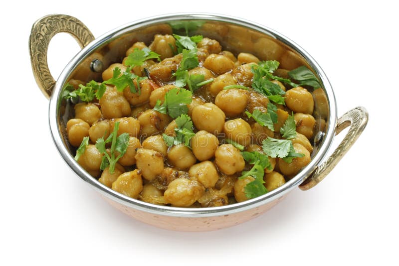 Masala di Chana, curry del cece, piatto indiano