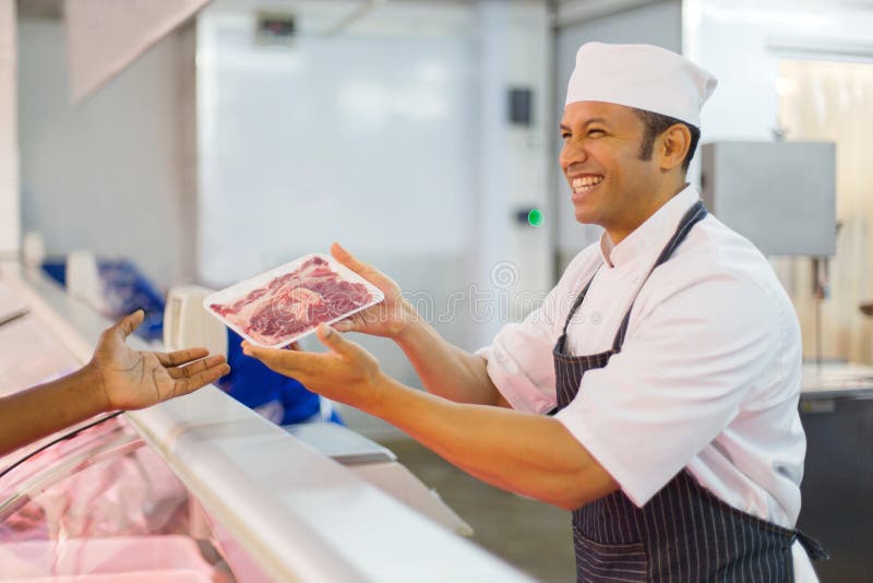 Masarki porci klient obrazy royalty free Masarki porci klient obrazy royalty free