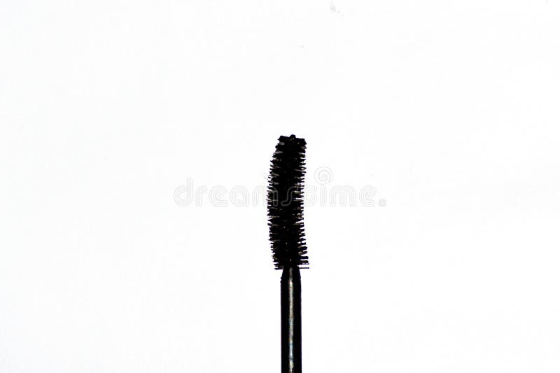 Mascara brush stock photo. Image of glamour, single, style 39798974