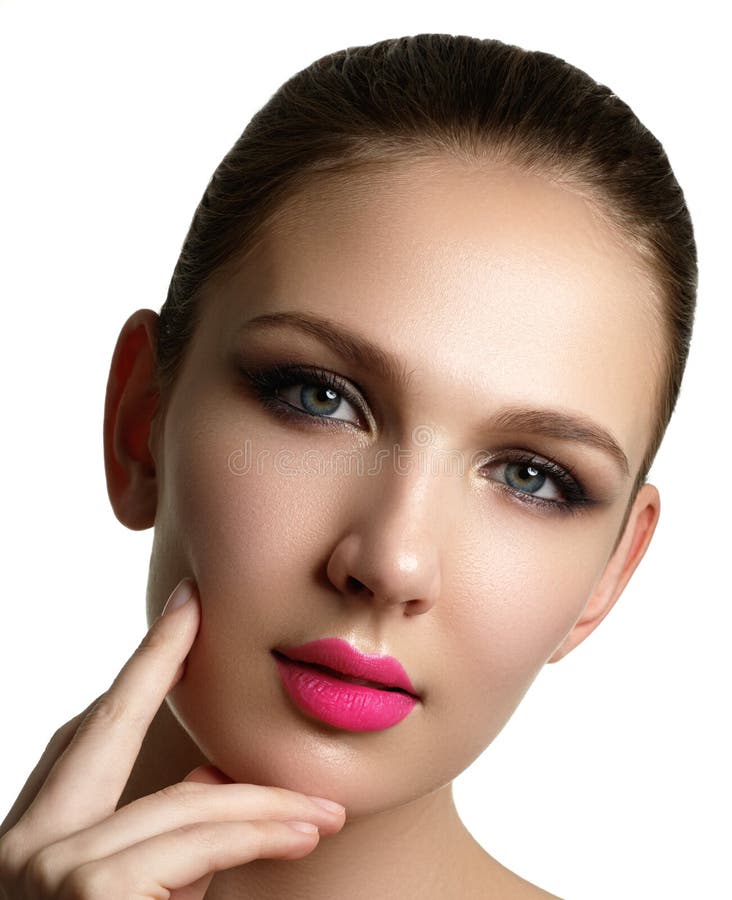 Mascara het Van toepassing zijn Snak zwepenclose-up Hoog - kwaliteitsbeeld eyelashes royalty-vrije stock afbeelding Mascara het Van toepassing zijn Snak zwepenclose-up Hoog - kwaliteitsbeeld eyelashes royalty-vrije stock afbeelding