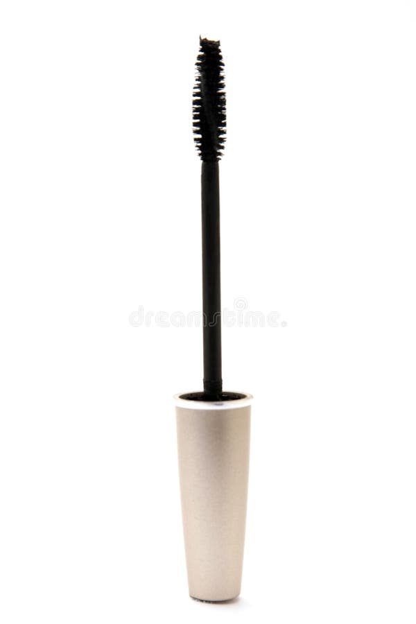 Mascara isolated on white