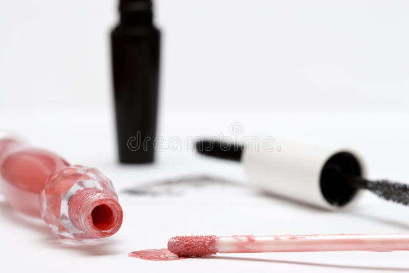 mascara κραγιόν στοκ εικόνες mascara κραγιόν στοκ εικόνες