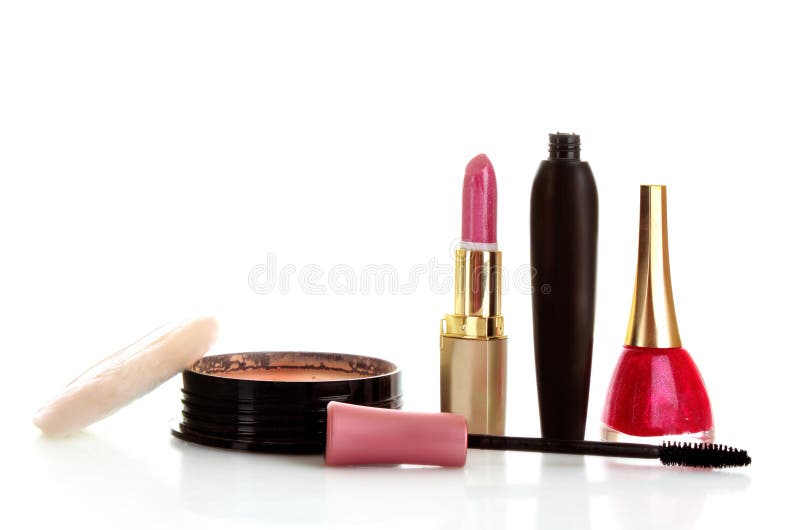mascara κραγιόν προσώπου σκόνη σ&ta στοκ εικόνες με δικαίωμα ελεύθερης χρήσης mascara κραγιόν προσώπου σκόνη σ&ta στοκ εικόνες με δικαίωμα ελεύθερης χρήσης