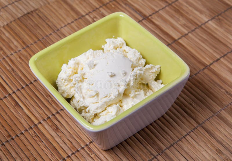 Mascarpone cheese stock photo. Image of creamy, traditional 27580728