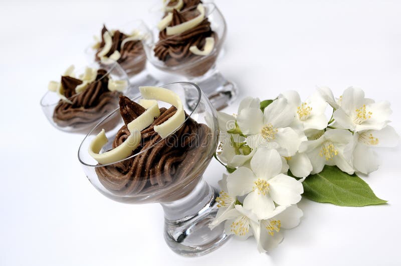 Mascarpone dessert stock photo. Image of bakery, decor 14201748