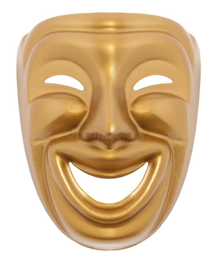 Maschera del theatrical della commedia