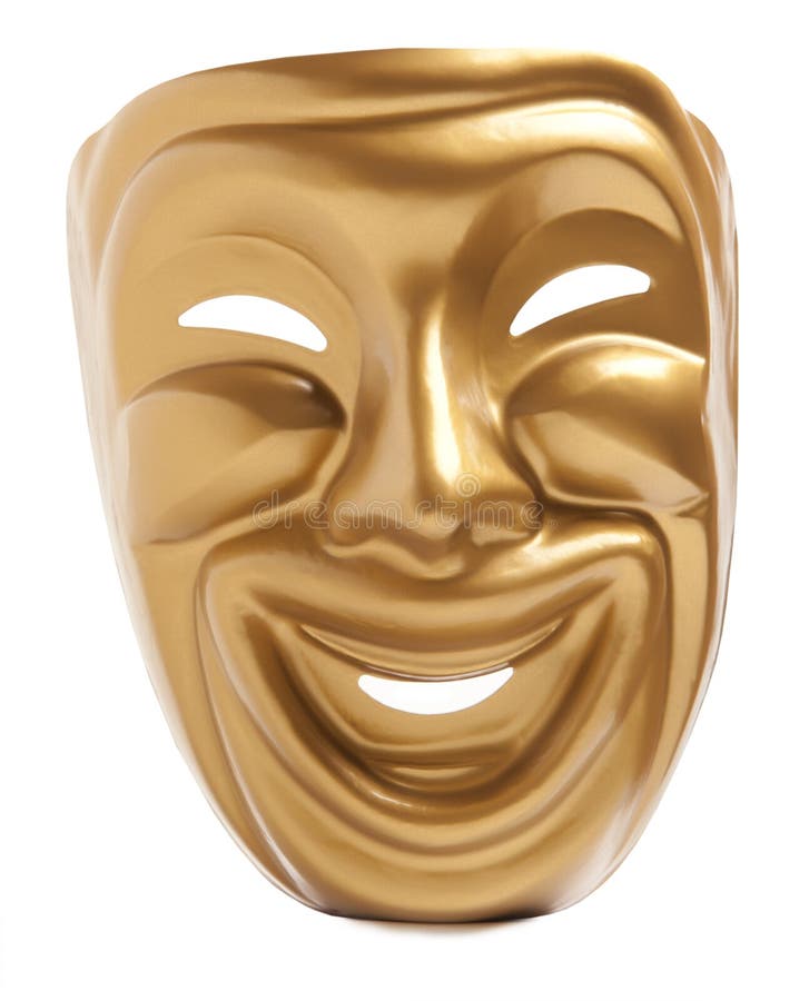 Maschera del theatrical della commedia