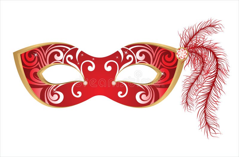 Mascherina di carnevale royalty illustrazione gratis Mascherina di carnevale royalty illustrazione gratis