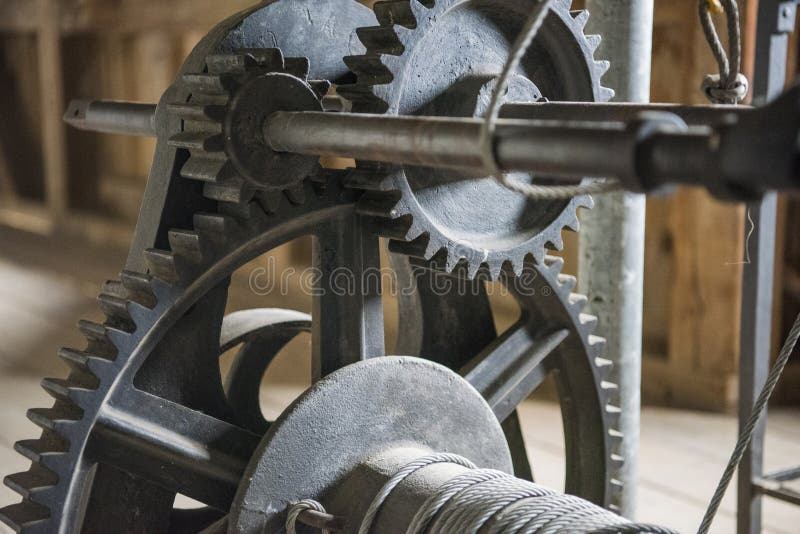Maschinengangräder, schließen herauf Ansicht Abstraktes Foto lizenzfreies stockbild Maschinengangräder, schließen herauf Ansicht Abstraktes Foto lizenzfreies stockbild