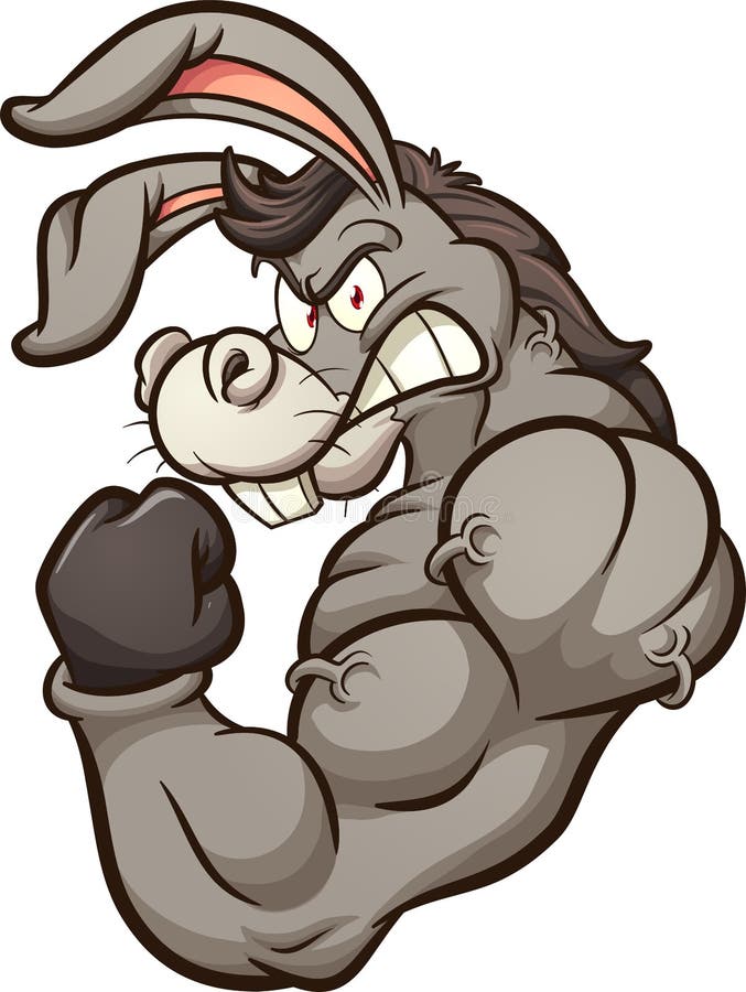 Ilustração De Burro Feliz De Desenhos Animados PNG , Clipart De