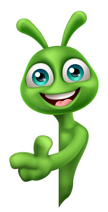 Mascote De Desenho Animado Alienígena E Verde Marciano Ilustração do Vetor  - Ilustração de pouco, fundo: 279905703