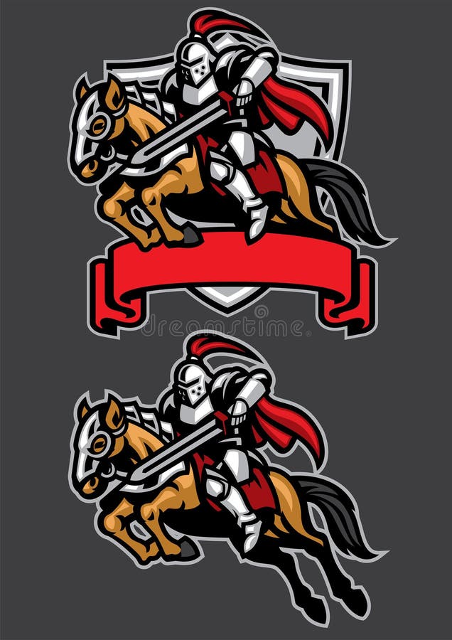 cavaleiro cavalo xadrez desenho animado mascote logotipo 20824018 Vetor no  Vecteezy