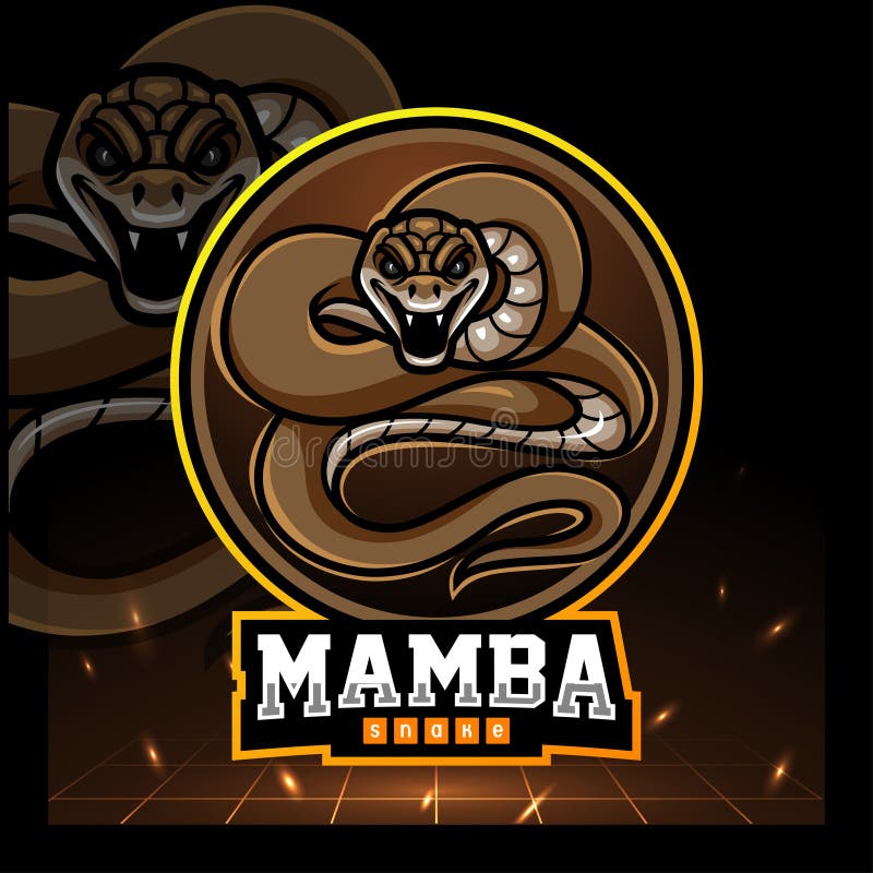 Design Do Logotipo Do Mascote De Esportes De Cobra De Viper