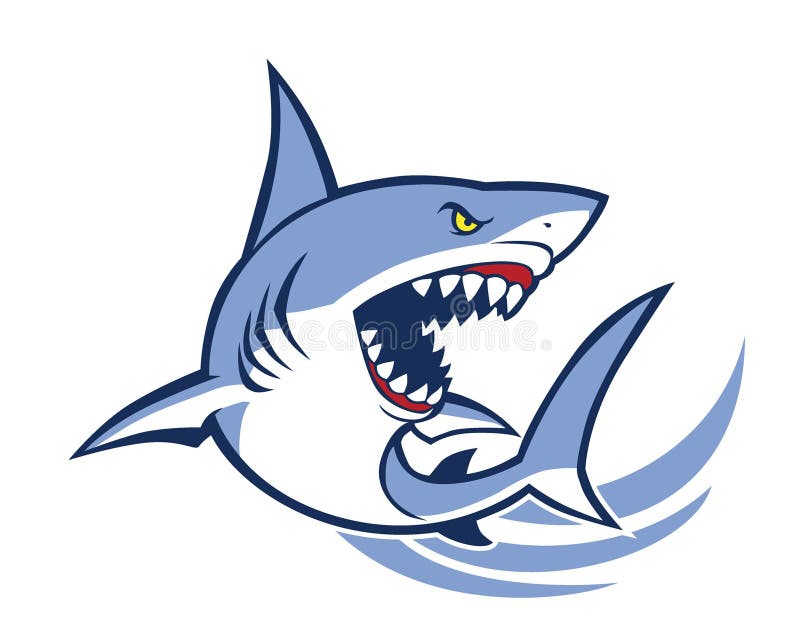Mascotte de requin Mascotte de requin