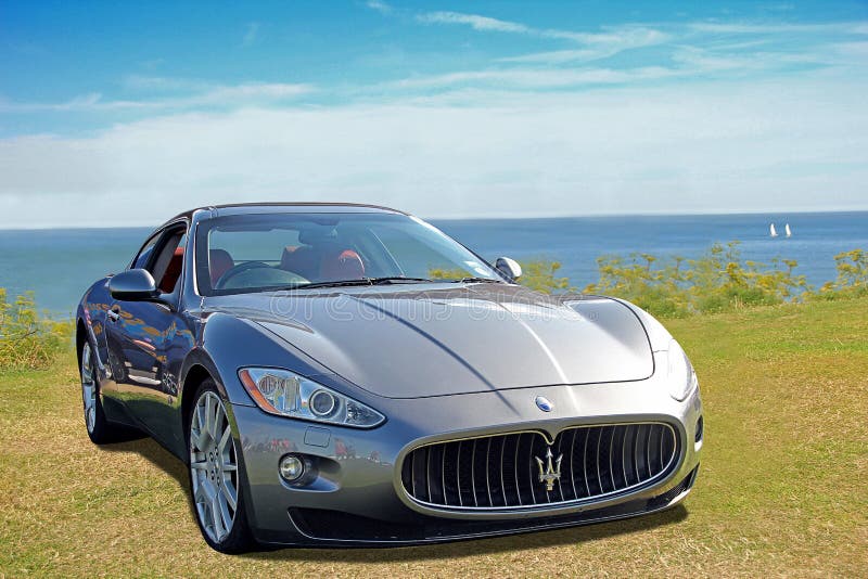 Maserati di lusso del supercar fotografia stock libera da diritti Maserati di lusso del supercar fotografia stock libera da diritti