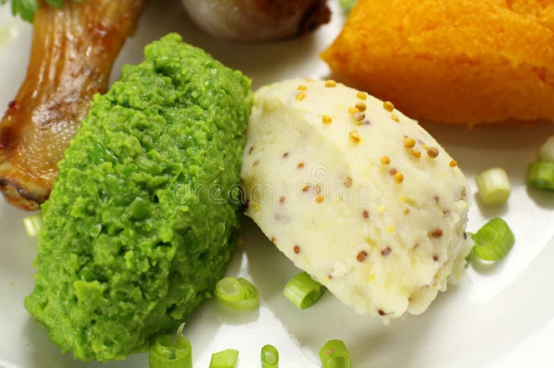 Mashed Peas and Potato stock image. Image of diced, delicious 14147765