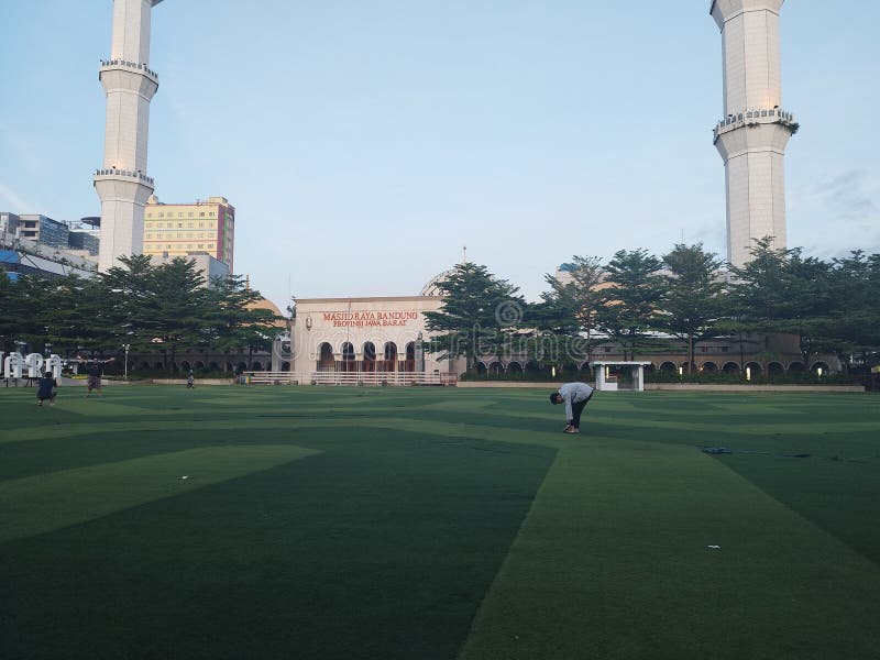 Masjid Agung Bandung West Java royalty free stock images