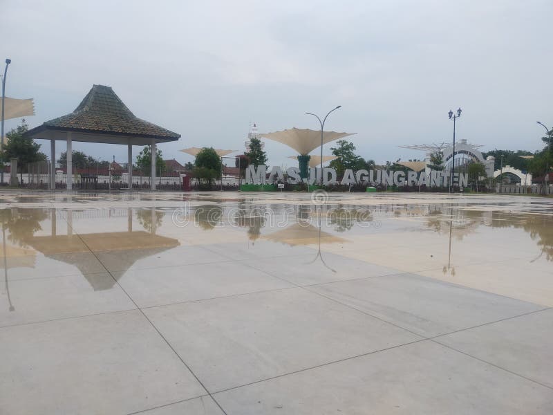 Masjid Agung Banten serang stock image