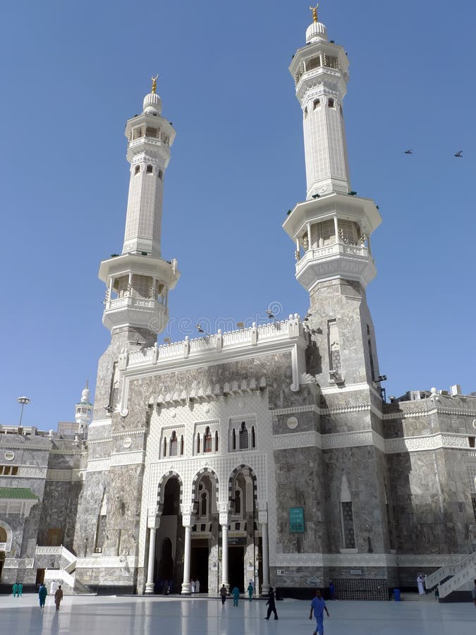 Masjid Al Haram Exterior in Mecca Stock Photo - Image of pilgrims, holy