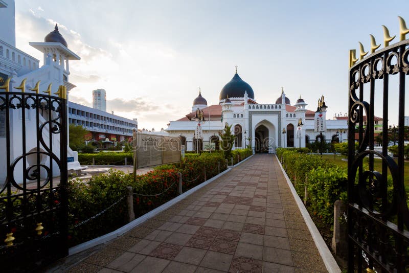 Masjid Kapitan Keling Penang Malaysia Editorial Stock Photo - Image of