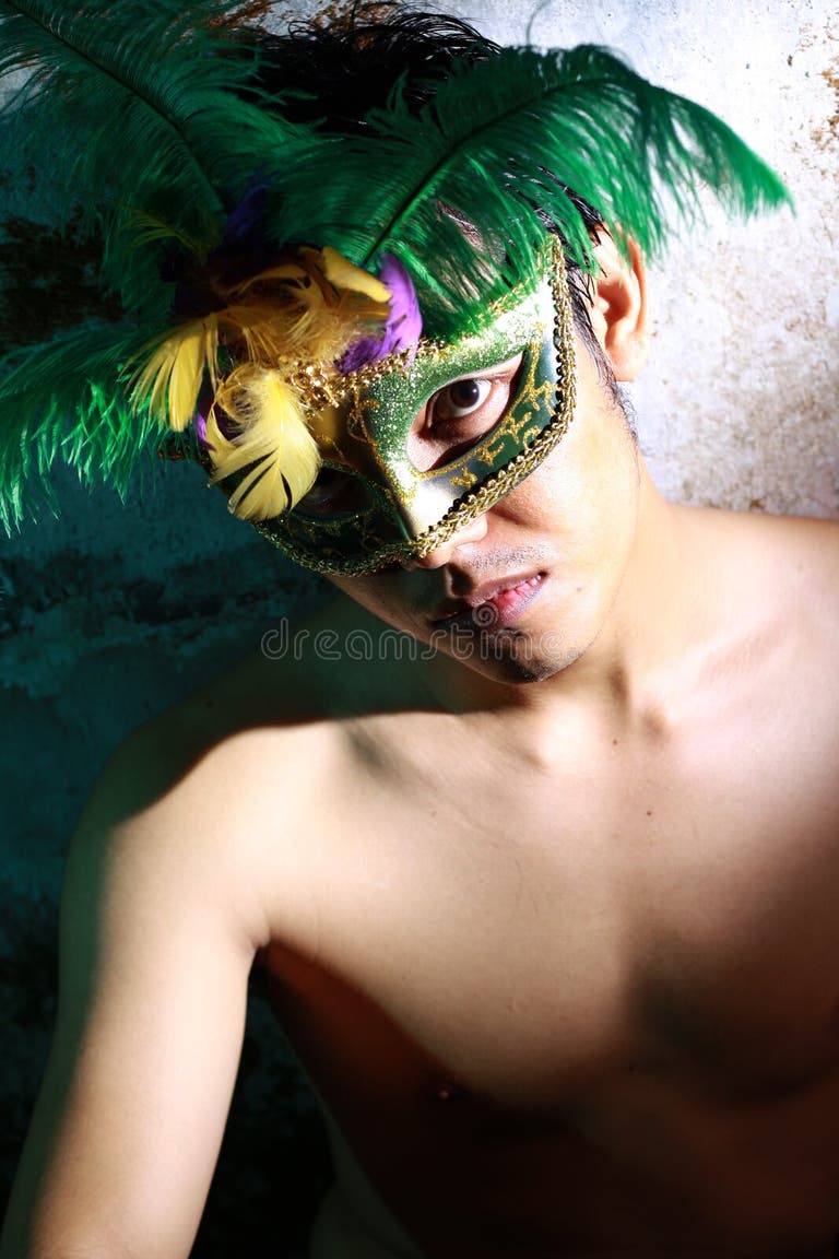 Mardi Gras Naked Man Stock Photos - Free & Royalty-Free Stock Photos