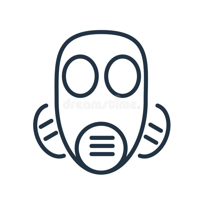 Mask icon vector isolated on white background, Mask sign vector illustration Mask icon vector isolated on white background, Mask sign vector illustration