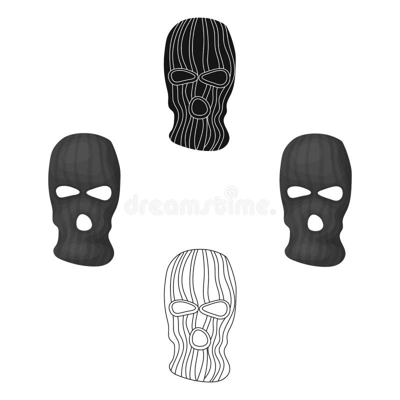 Mask To Close the Face of the Offender from  Single Icon in  Cartoon Style Vector Symbol Stock Stock Vector - Illustration of convict,  illegal: 137959368