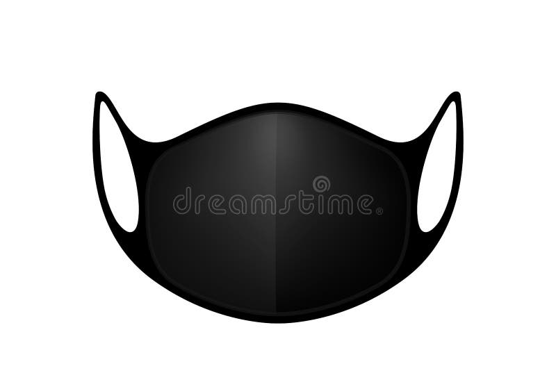 Respirator medical mask for icon graphic, protective mask mouth isolated on white, protective N95, black mask respirator protect dust air pollution PM 2.5 in dust, medical mask for mouth covering. Respirator medical mask for icon graphic, protective mask mouth isolated on white, protective N95, black mask respirator protect dust air pollution PM 2.5 in dust, medical mask for mouth covering