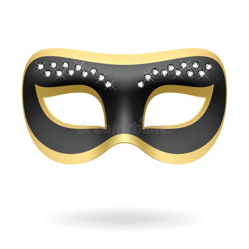 Vector illustration of a masquerade mask. Vector illustration of a masquerade mask