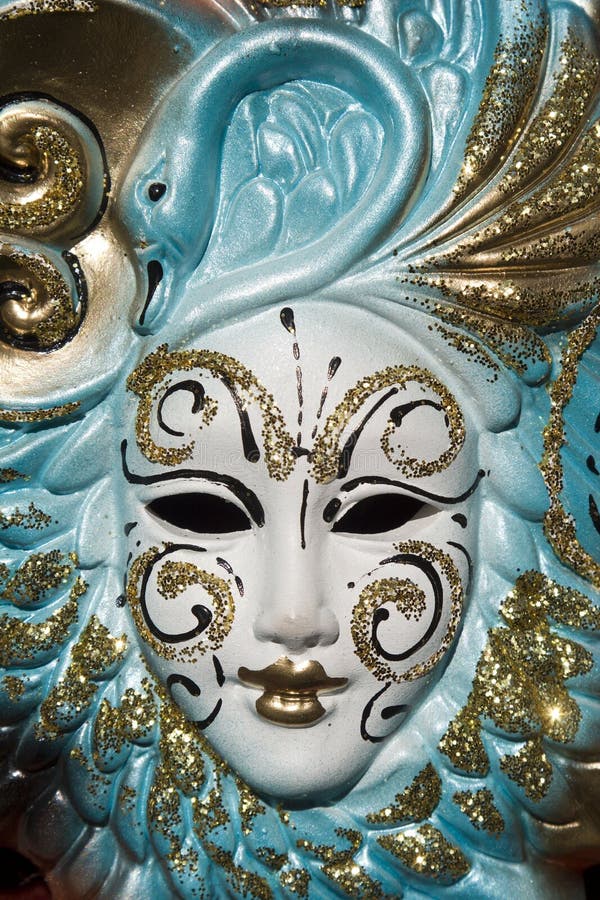 Mask from venice in detail. Mask from venice in detail