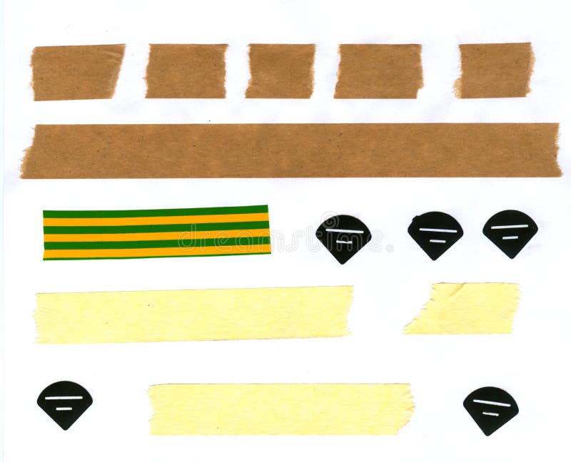 Masking Tape Stripes