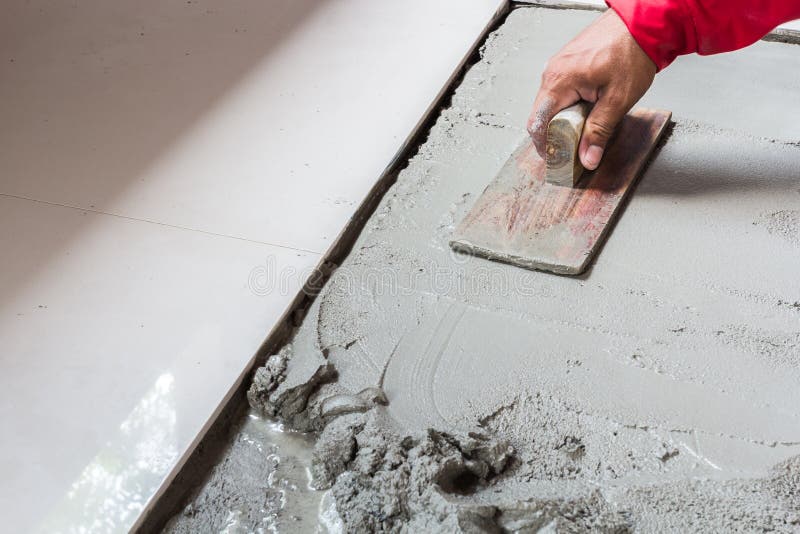 Mason stock photo. Image of contractor, working, placing 55555784