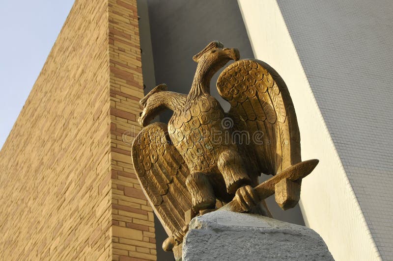 Masonic Statue of Bird