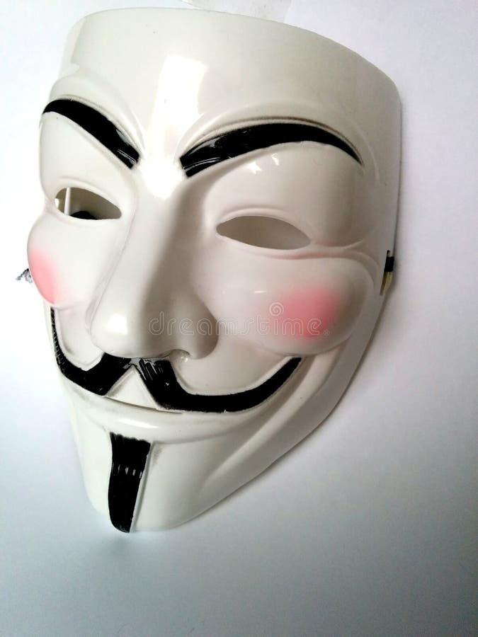Masque anonyme images libres de droits Masque anonyme images libres de droits
