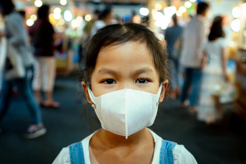 masque pollution enfant
