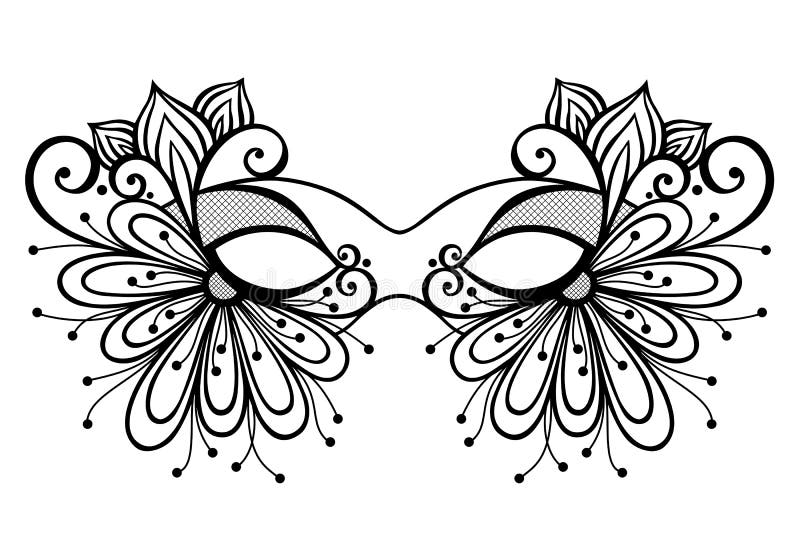 Masquerade Mask stock vector. Illustration of objects 34573198