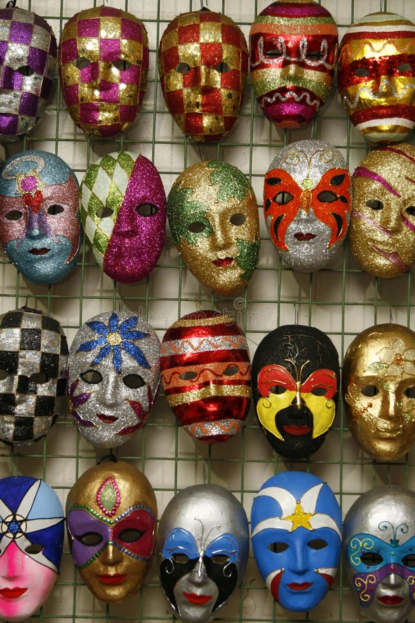 101 Masks Display Wall Stock Photos - Free & Royalty-Free Stock
