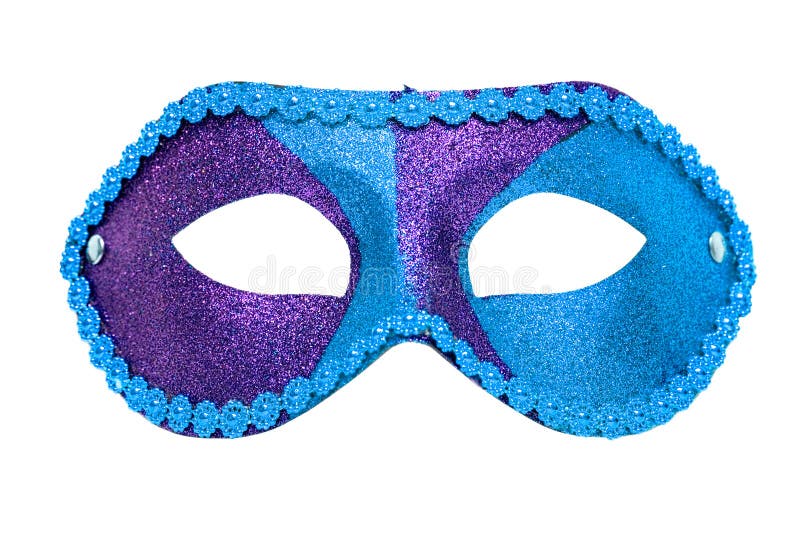 Masquerade mask isolated