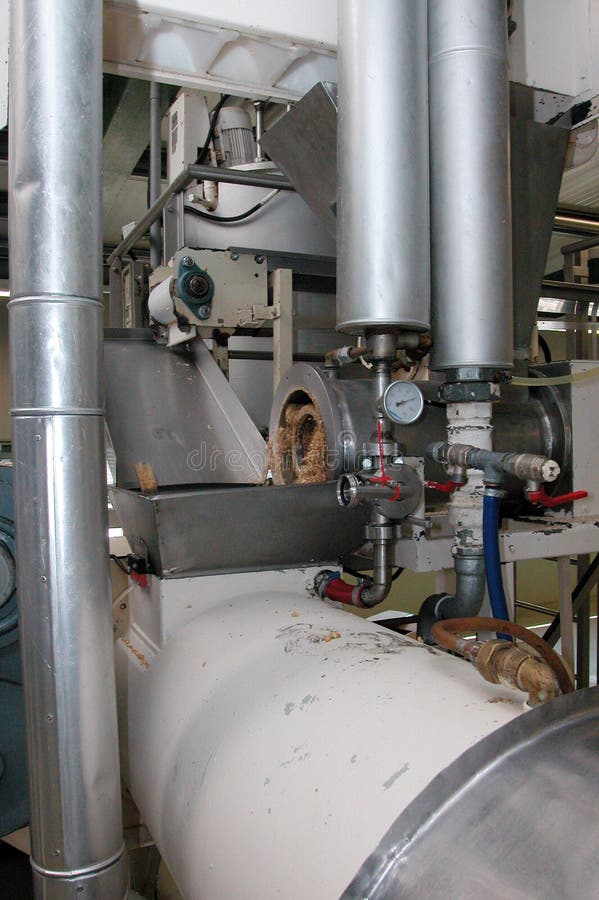 Mass Production of Food in the Food Industry Stock Photo Image of